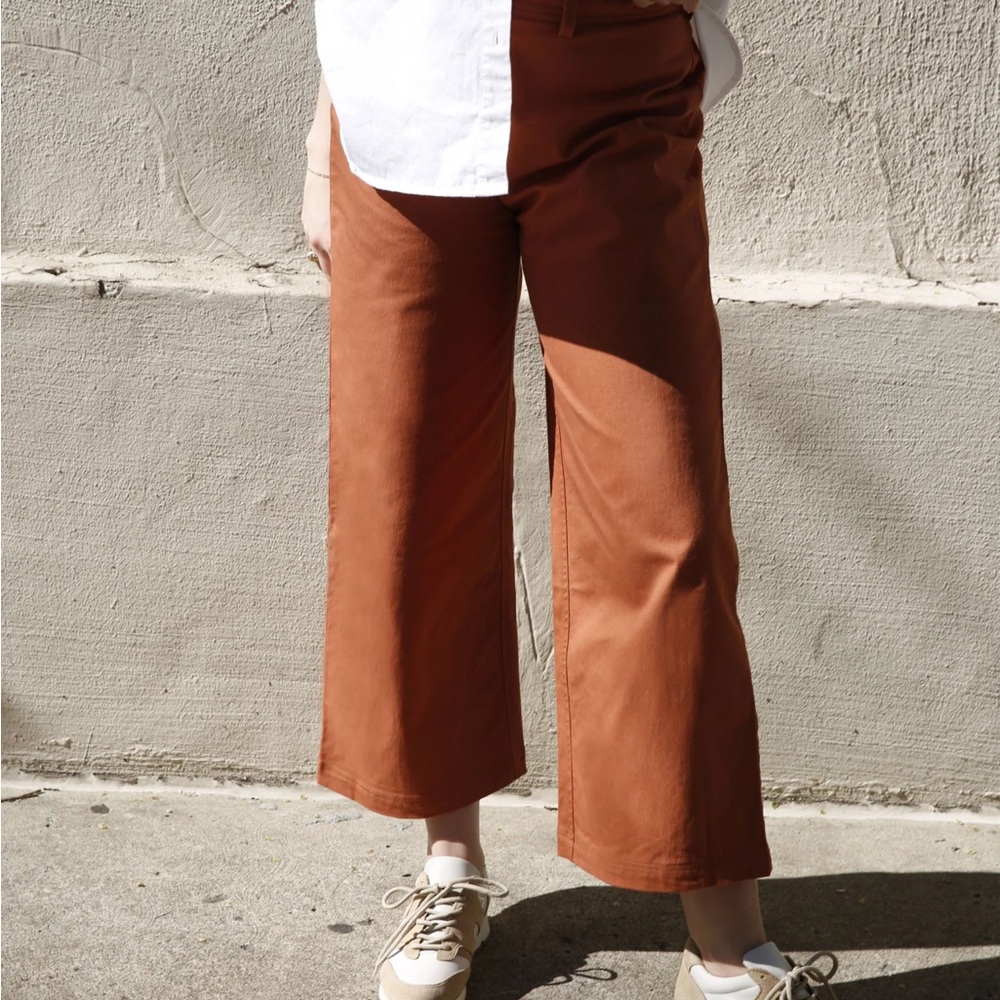 ABLE Francis wide leg crop